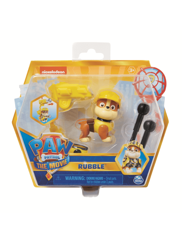 Paw Patrol Movie Hero Pups Figur Rubble