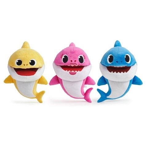 Baby Shark Syngende Hånddukke