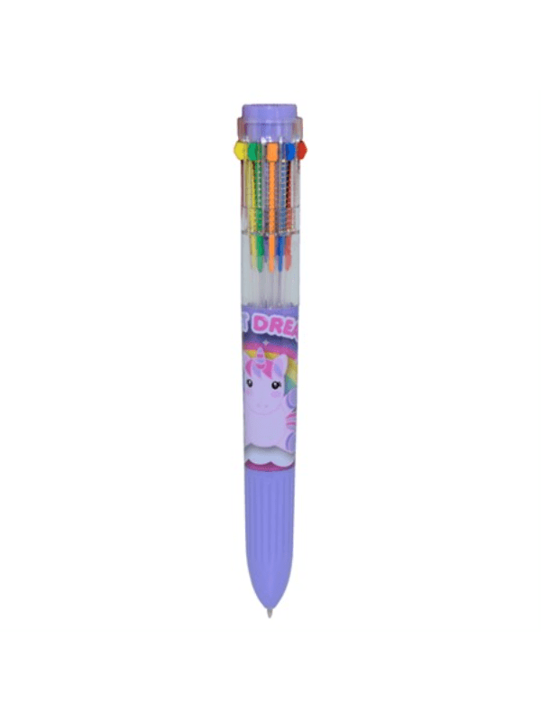 Enhjørning Multicolor Pen