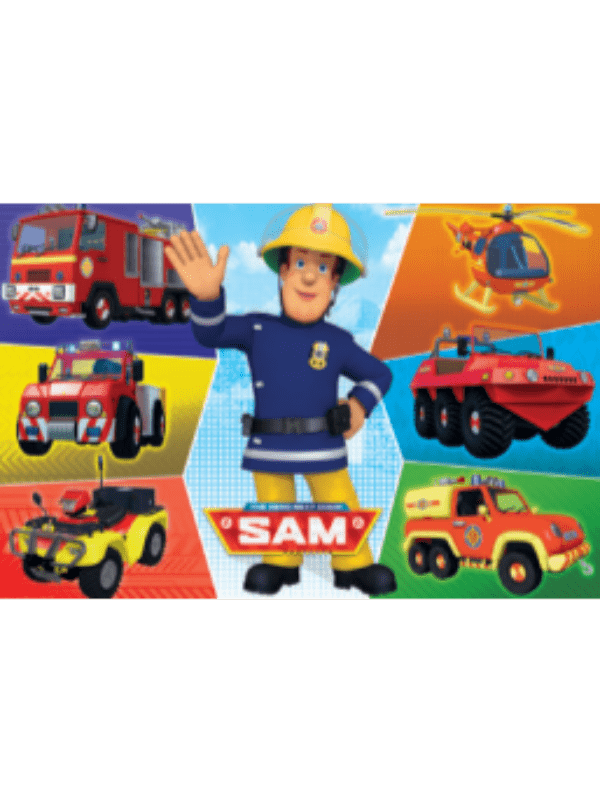 Puslespil Brandmand Sam 100 Brikker