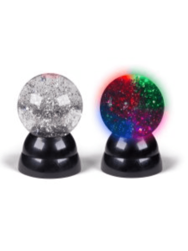 Glitterkugle Med Lyseffekt