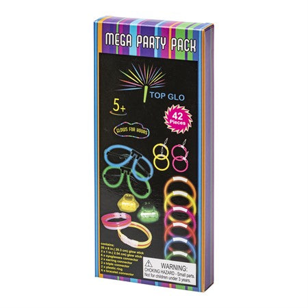 Knæklys Glow Sticks Mega Party Pack