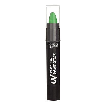UV Face & Body Paint Stick, Grøn