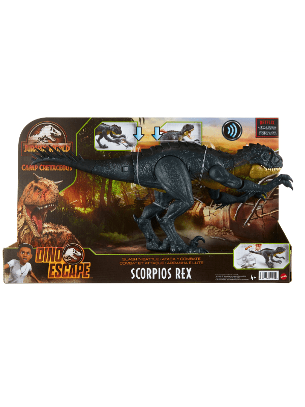 Jurassic World Lash N Roar Scorpius Rex