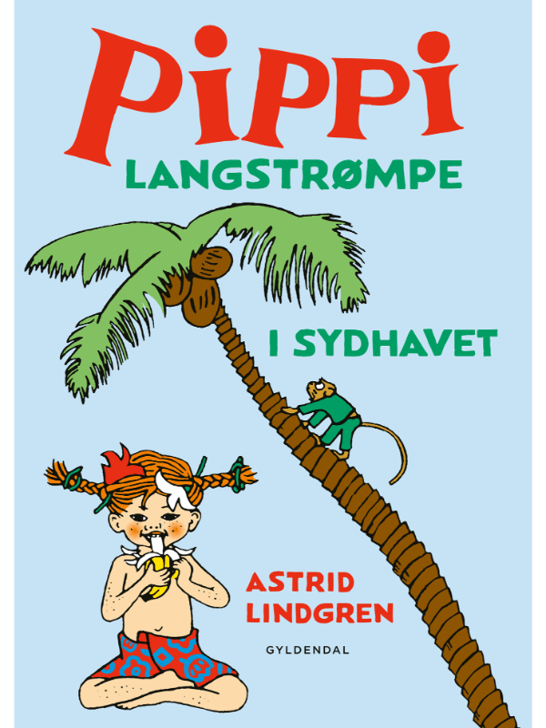 Børnebog Pippi Langstrømpe I Sydhavet
