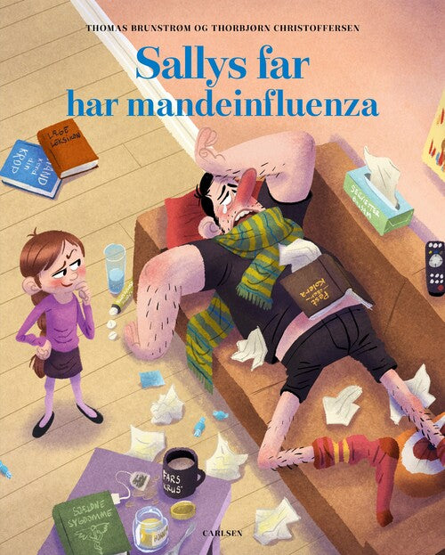 Sallys Far Har Mandeinfluenza, Forlaget Carlsen