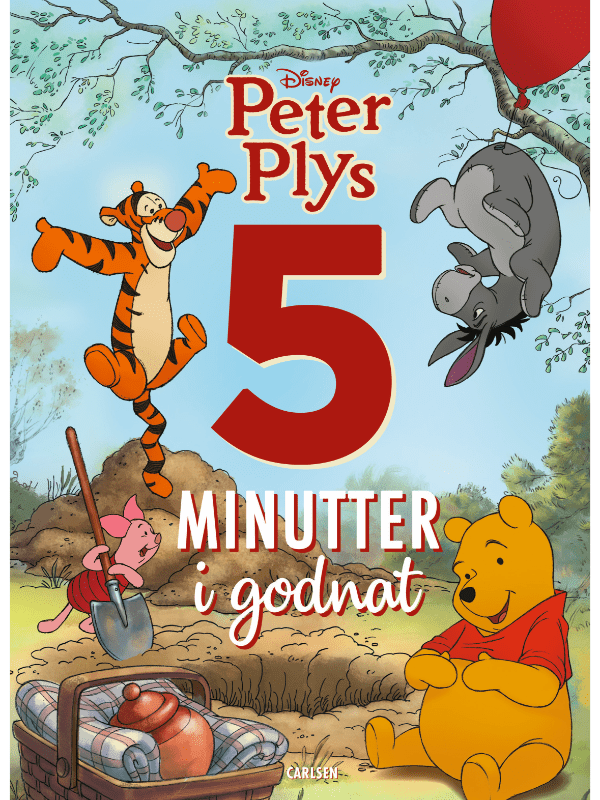 Børnebog Fem Minutter I Godnat-Peter Plys
