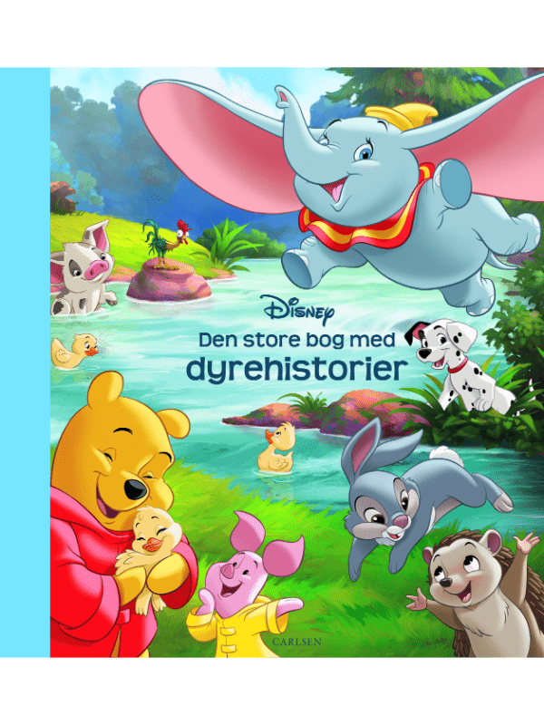Børnebog Disney - Den Store Bog med Dyrehistorier