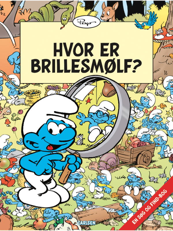 Børnebog, Hvor Er Brillesmølf?