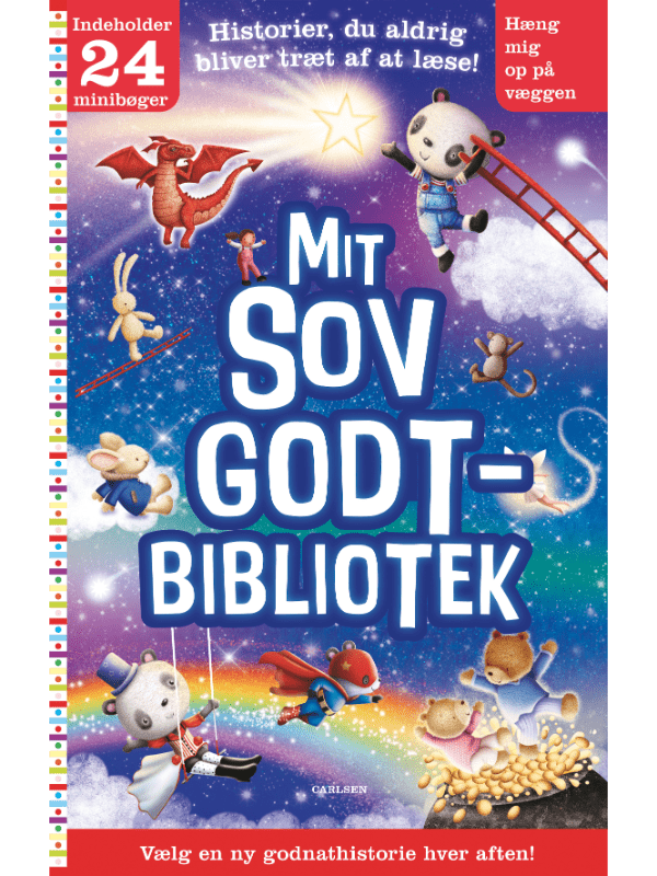 Mit Sov Godt-Bibliotek - Med 24 Bøger