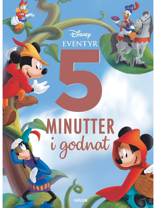 Børnebog Fem Minutter I Godnat - Disney Eventyr