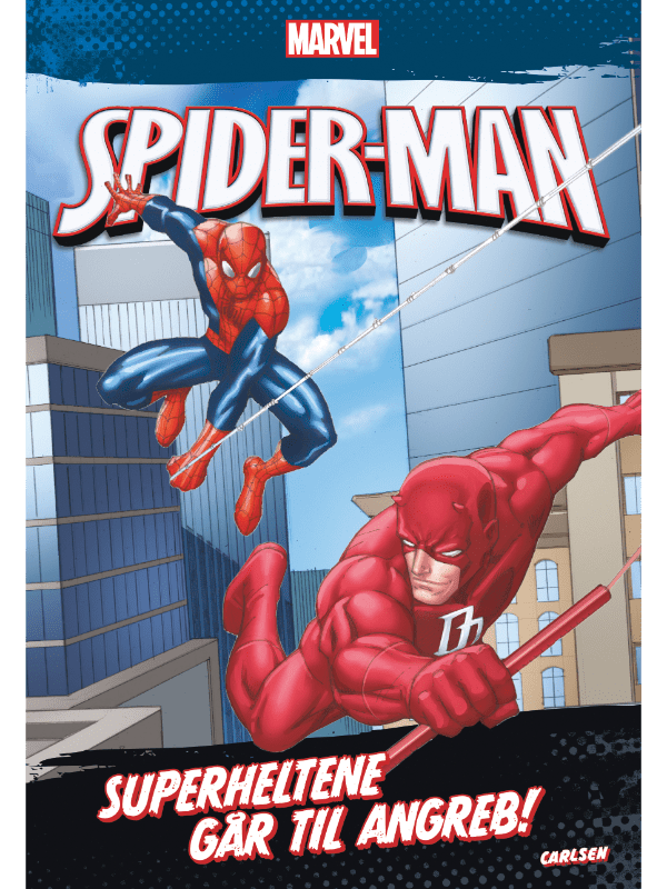 Børnebog, Spider-Man Superheltene Går Til Angreb!