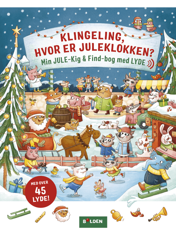 Børnebog Klingeling - Hvor Er Juleklokken?