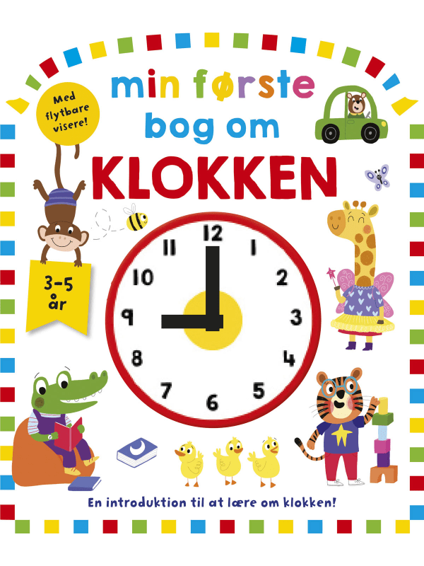 Børnebog, Min Første Bog Om Klokken