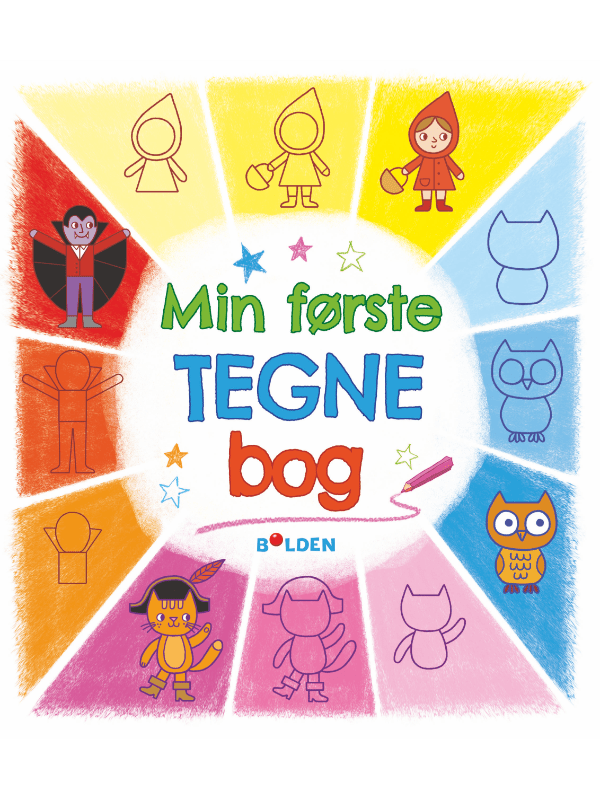 Malebog, Min Første Tegne-Bog