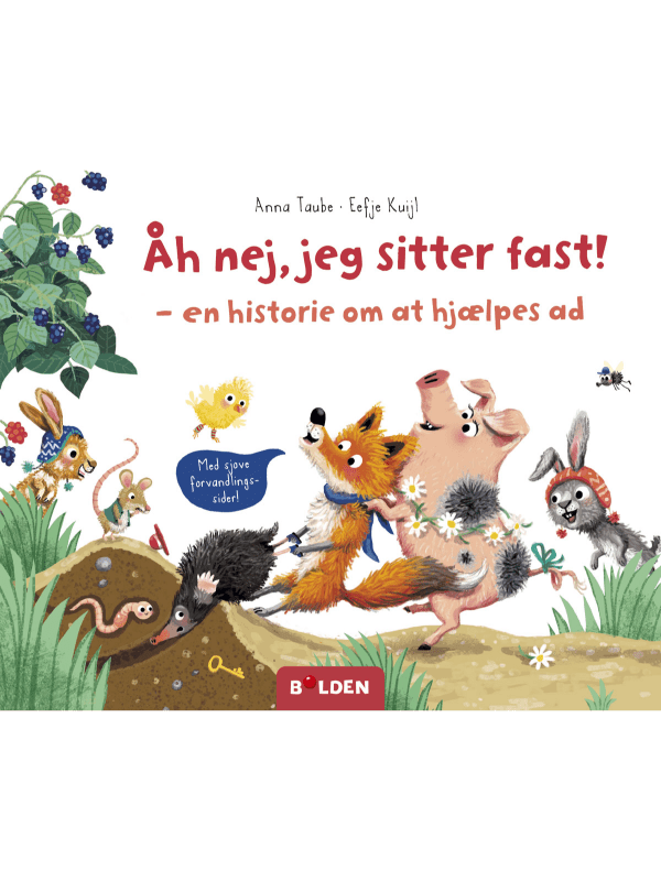 Børnebog, Åh Nej, Jeg Sitter Fast!