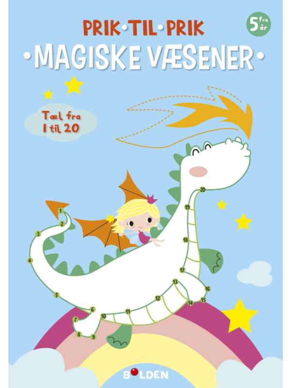 Prik Til Prik Bog 1-20 Magiske Væsener