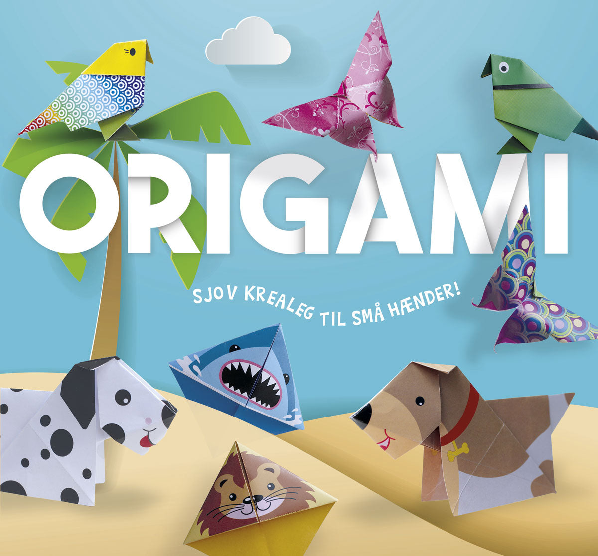 Børnebog, Origami: Strand