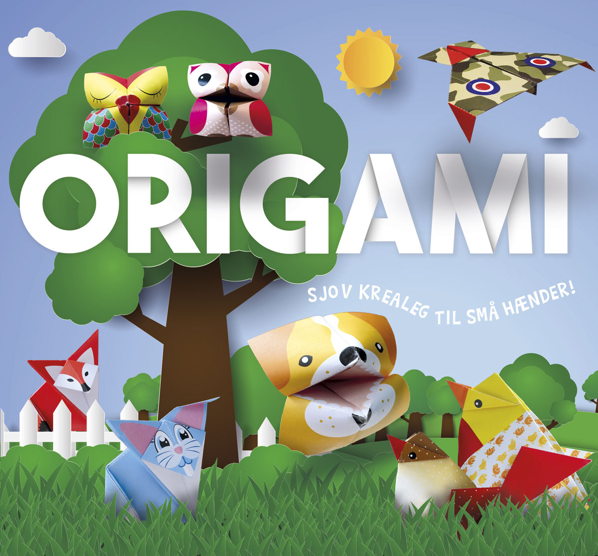 Børnebog, Origami: Skov