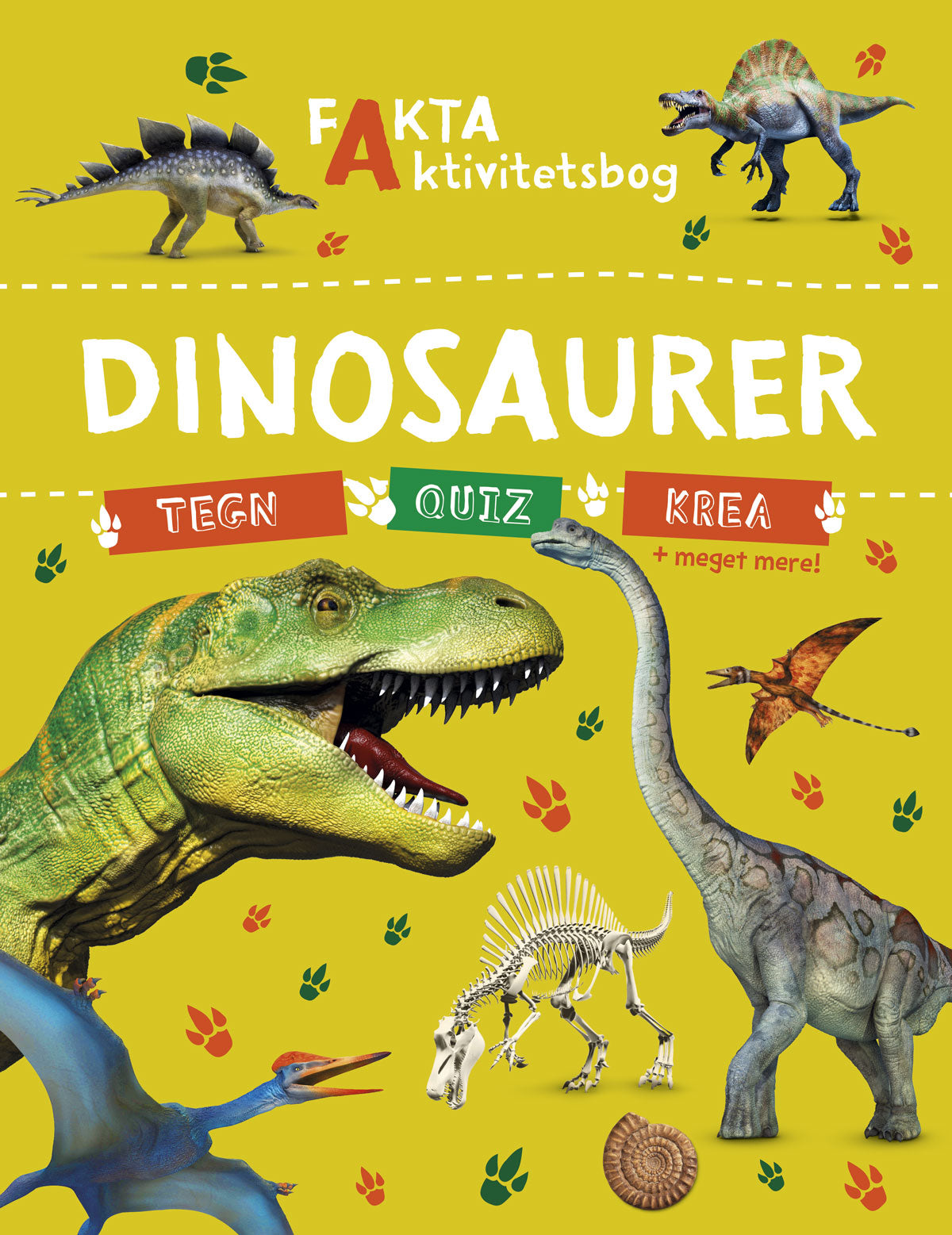 Fakta-aktivitetsbog: Dinosaurer