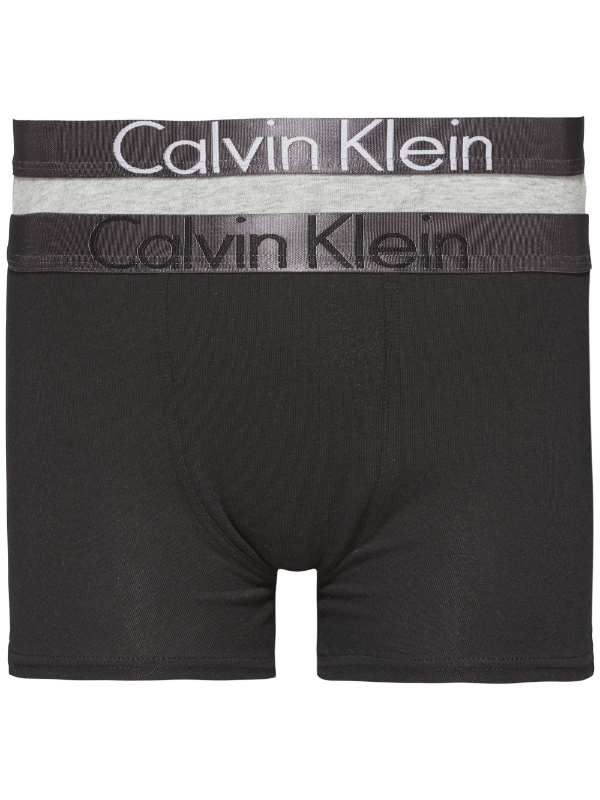 Calvin Klein 2-Pak Boxershorts Black/Grey Heather 