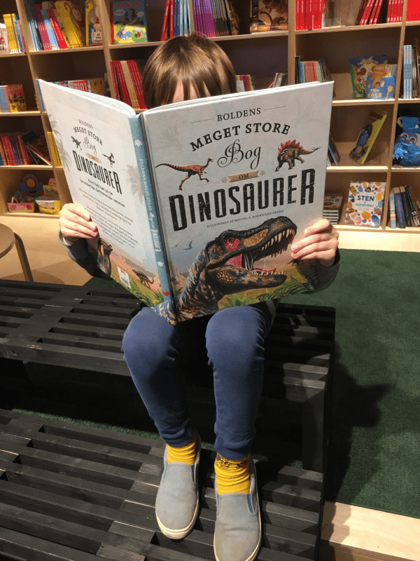 Børnebog, Boldens Meget Store Bog Om Dinosaurer