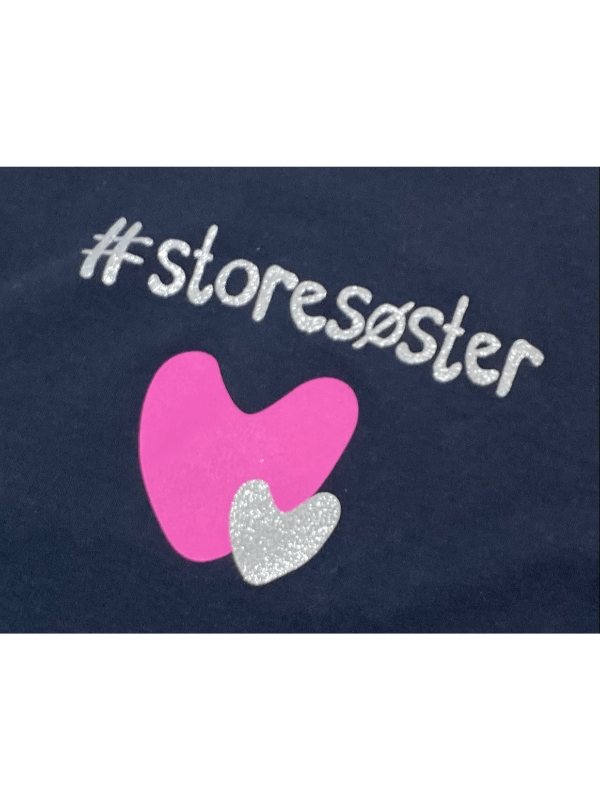 #Storesøster T-Shirt L/S, Dark Navy