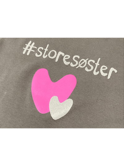 #Storesøster T-Shirt L/S, Steel Grey