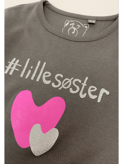 #Lillesøster T-Shirt L/S, Steel Grey