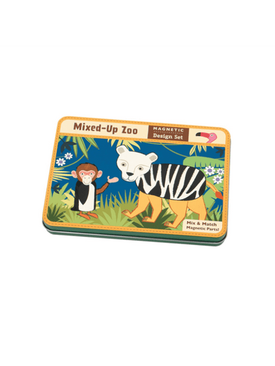 Magnetisk Legesæt - Blandet Zoo