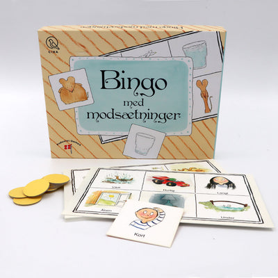 Bingo med modsætninger Brætspil