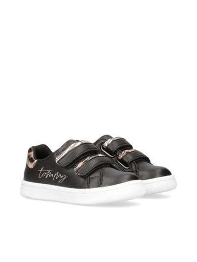 Tommy Hilfiger Sko Leopard Black