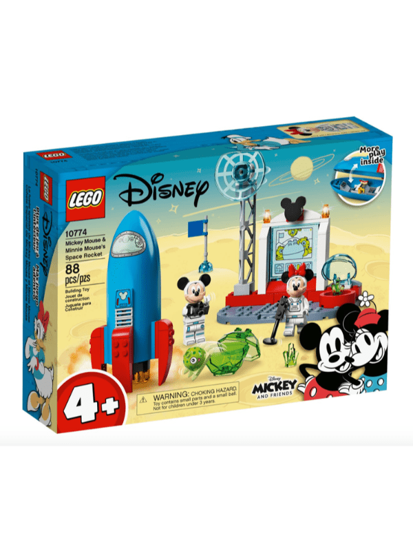 Lego Disney Mickey Mouses Og Minnie Mouses rumraket