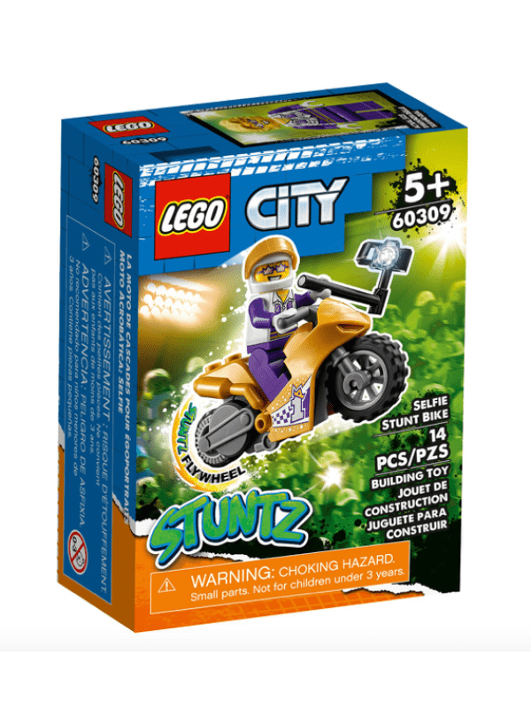 LEGO City Selfie-Stuntmotorcykel