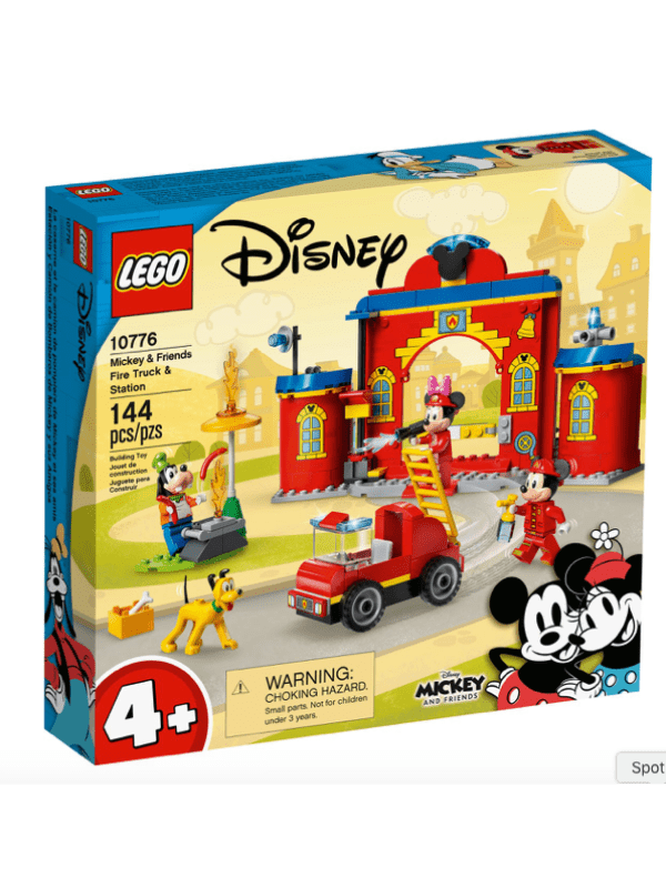 Lego Disney Mickey Og Venners Brandstation Og Brandbil