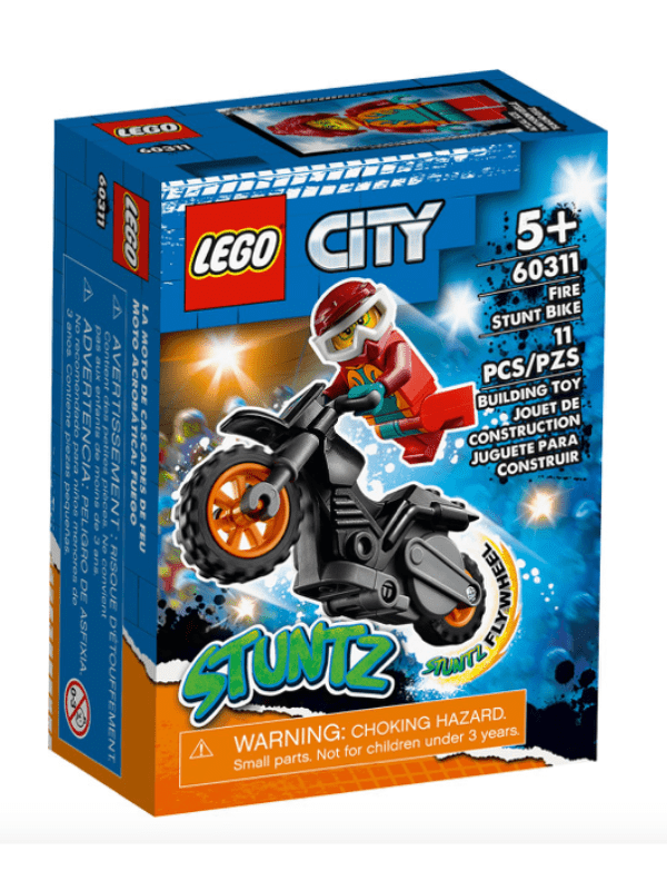 LEGO City Ild-Stuntmotorcykel