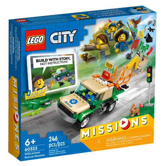 LEGO City Redingsmissioner For Vilde Dyr