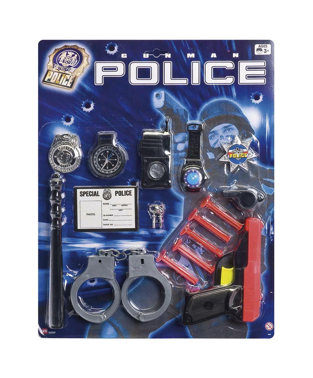 Politi legetøjspistol med pile