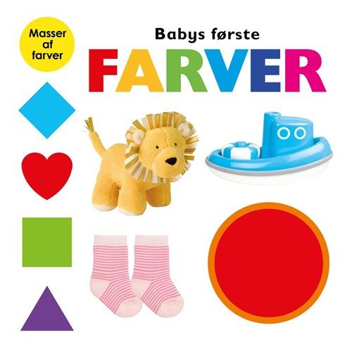 Børnebog, Babys første farver