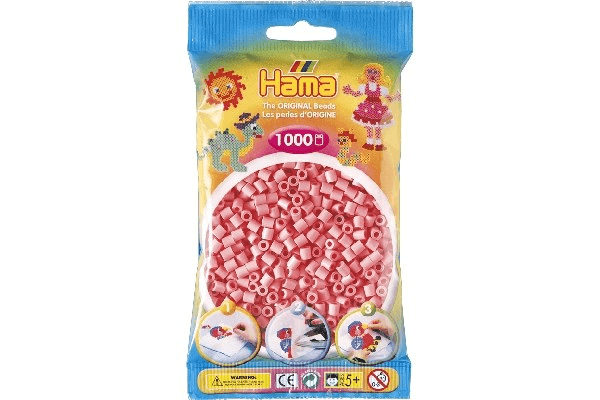Hama Midi Perler 1000 Stk. Pink