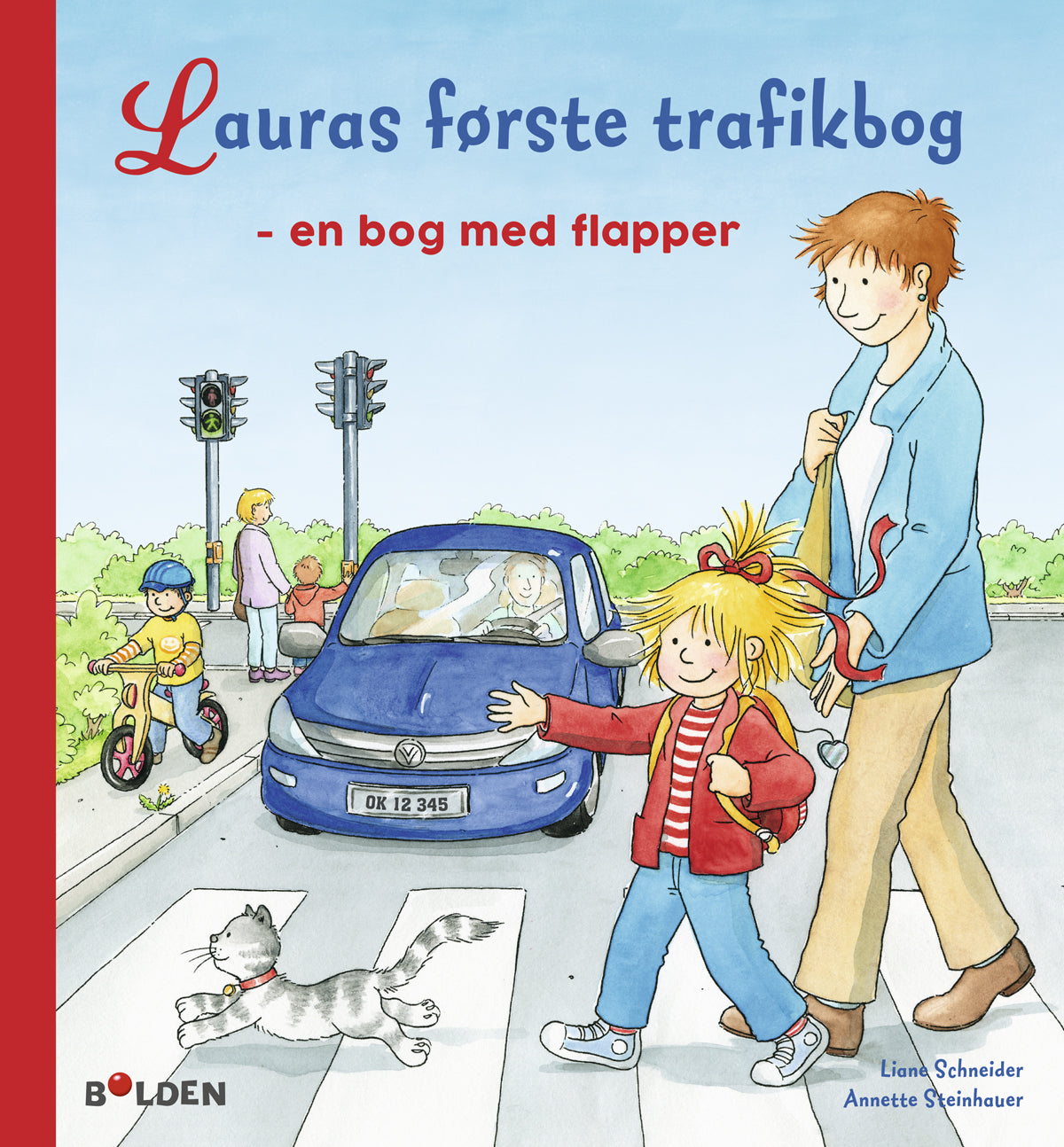 Børnebog, Lauras Første Trafikbog. En Bog Med Flapper
