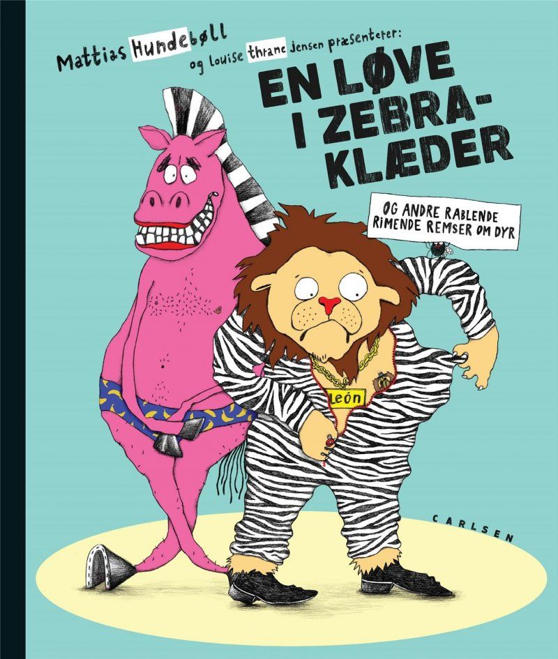 Børnebog En Løve I Zebraklæder