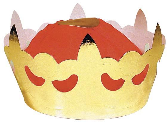 Udklædning, Kongekrone  O18 cm.