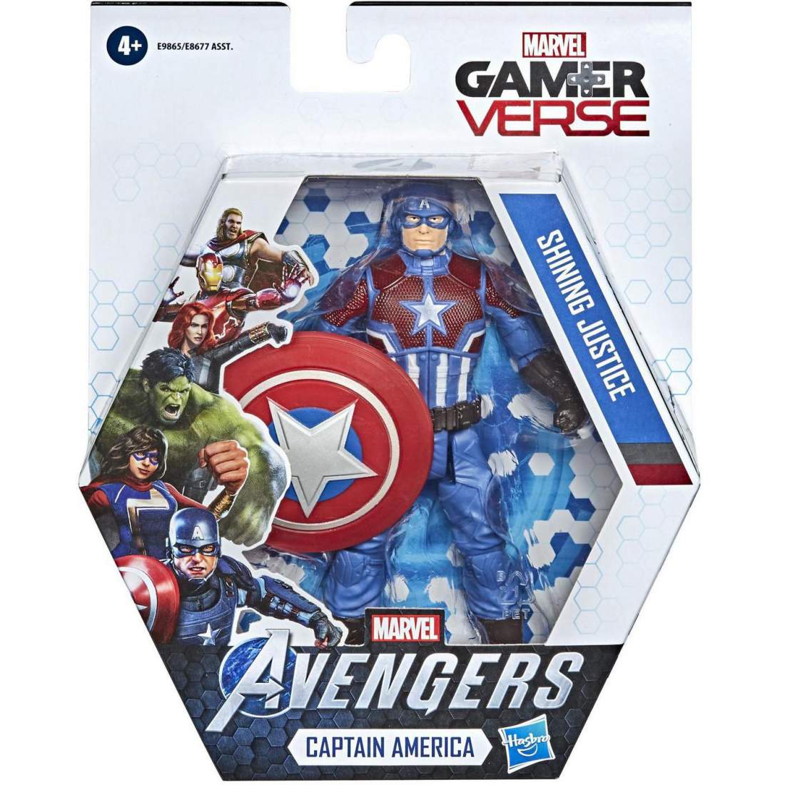 Avengers Gamer Verse Figurer, 4 forskellige