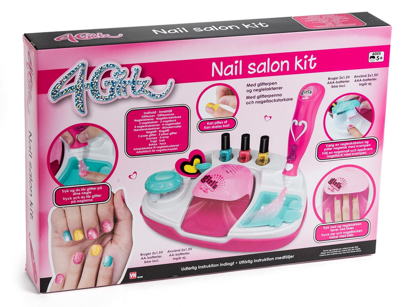 4-GIRLZ, Kæmpe Negle Salon