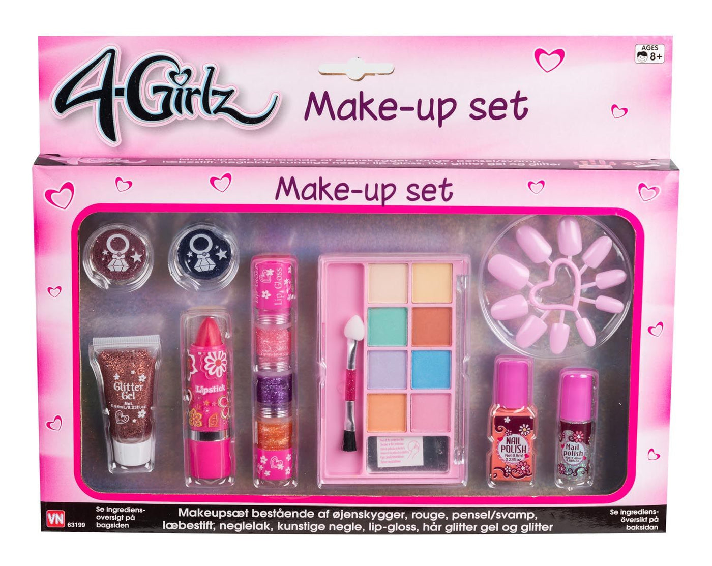 4-Girlz makeup sæt i box
