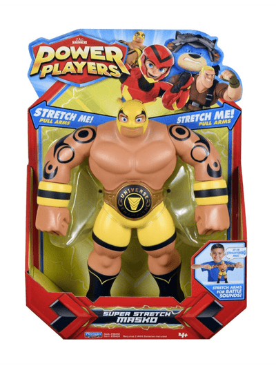 Power Players Deluxe Figur Super Stretch Masko