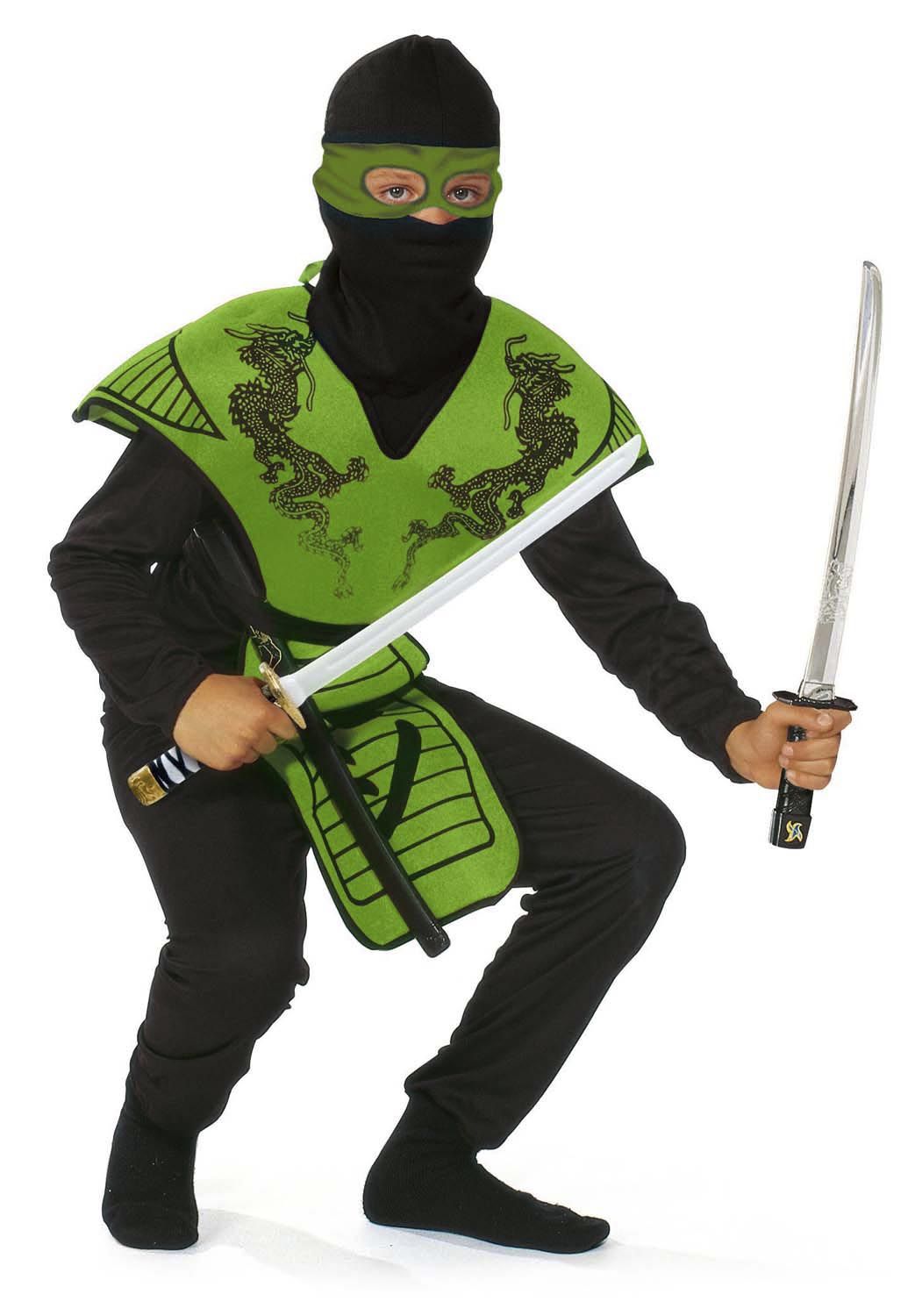 Udklædning, Ninja Kostume Grøn