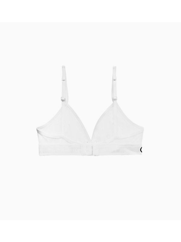 Calvin Klein Triangle Bralette White Pige