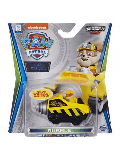 Paw Patrol True Metal Vehicles Rubble Mission